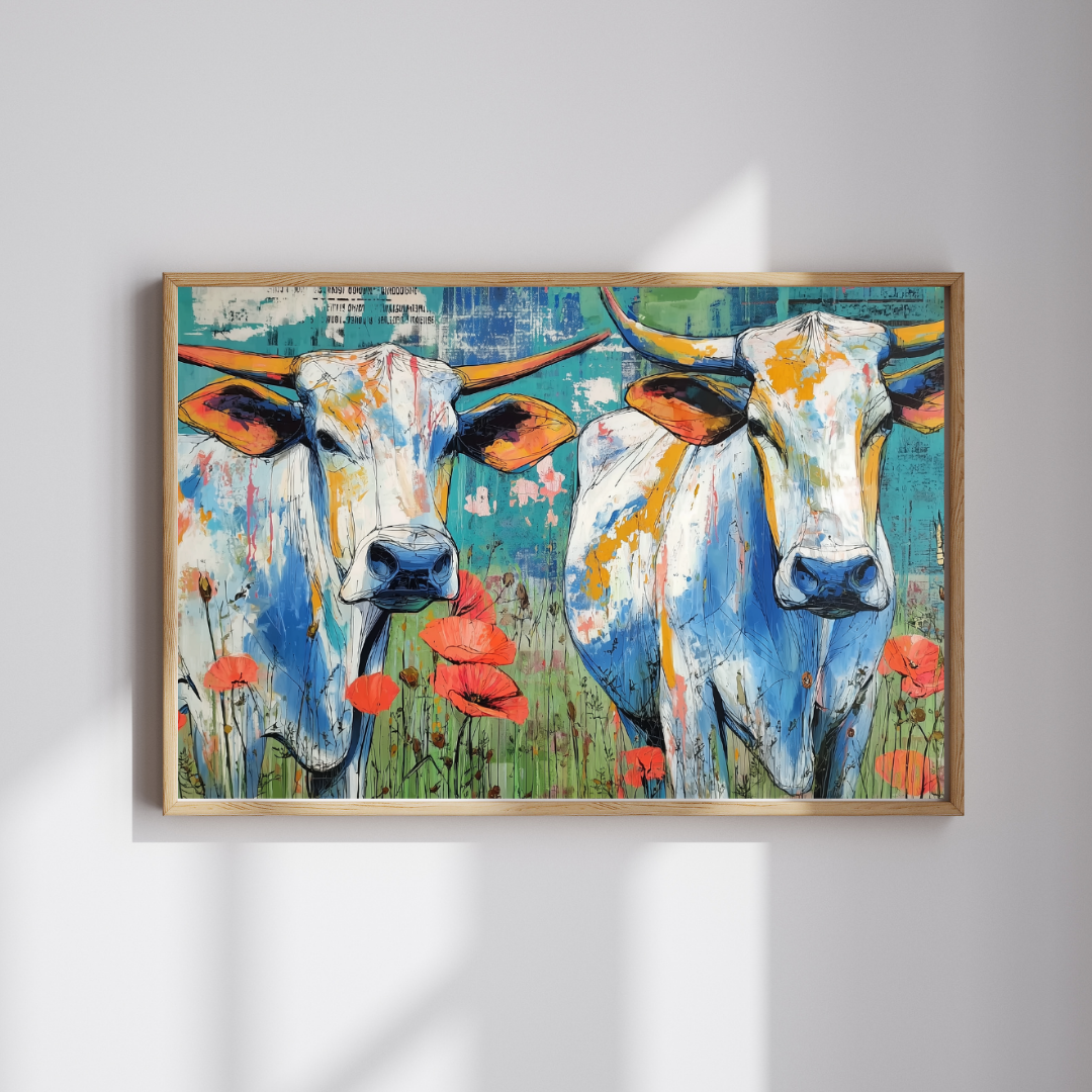 Poppies and Horns